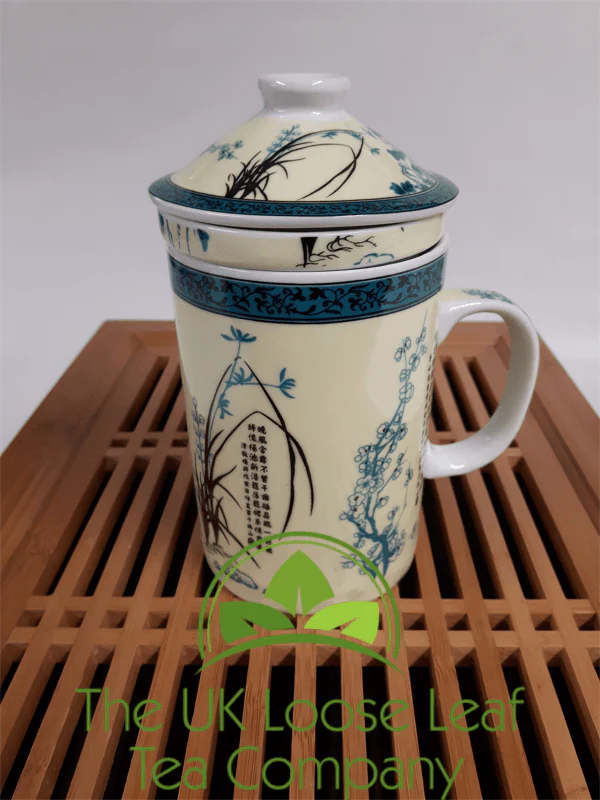 Bamboo Design Infuser Mug