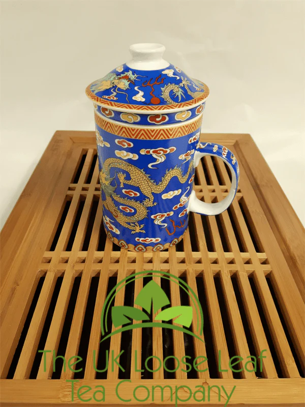 Blue Dragon Infuser Mug