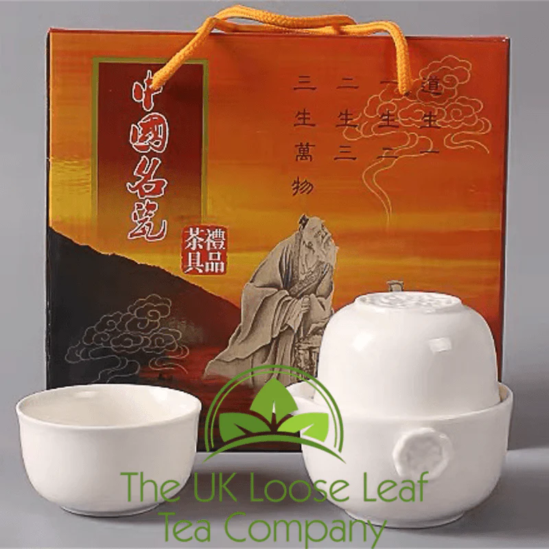 Gaiwan White ~ 2 Cup Set