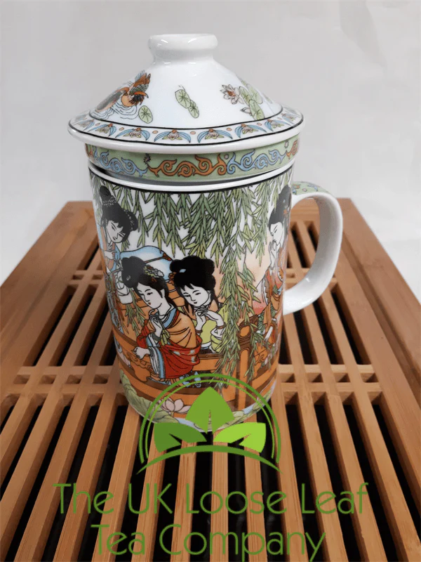 Ladies in Garden Infuser Mug