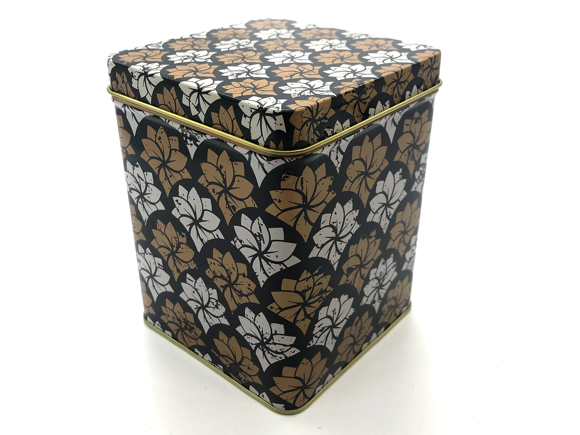 Lotus Blossom Tea Caddy