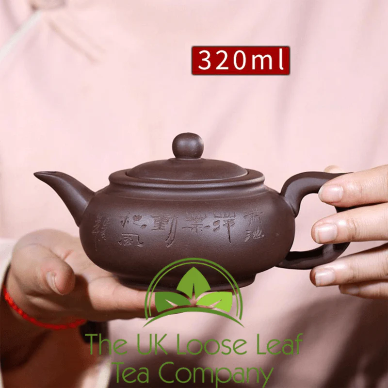 Purple Clay Teapot 320ml - Image 3